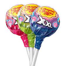 Sucettes Chupa Chupps XXL avec chewing gum