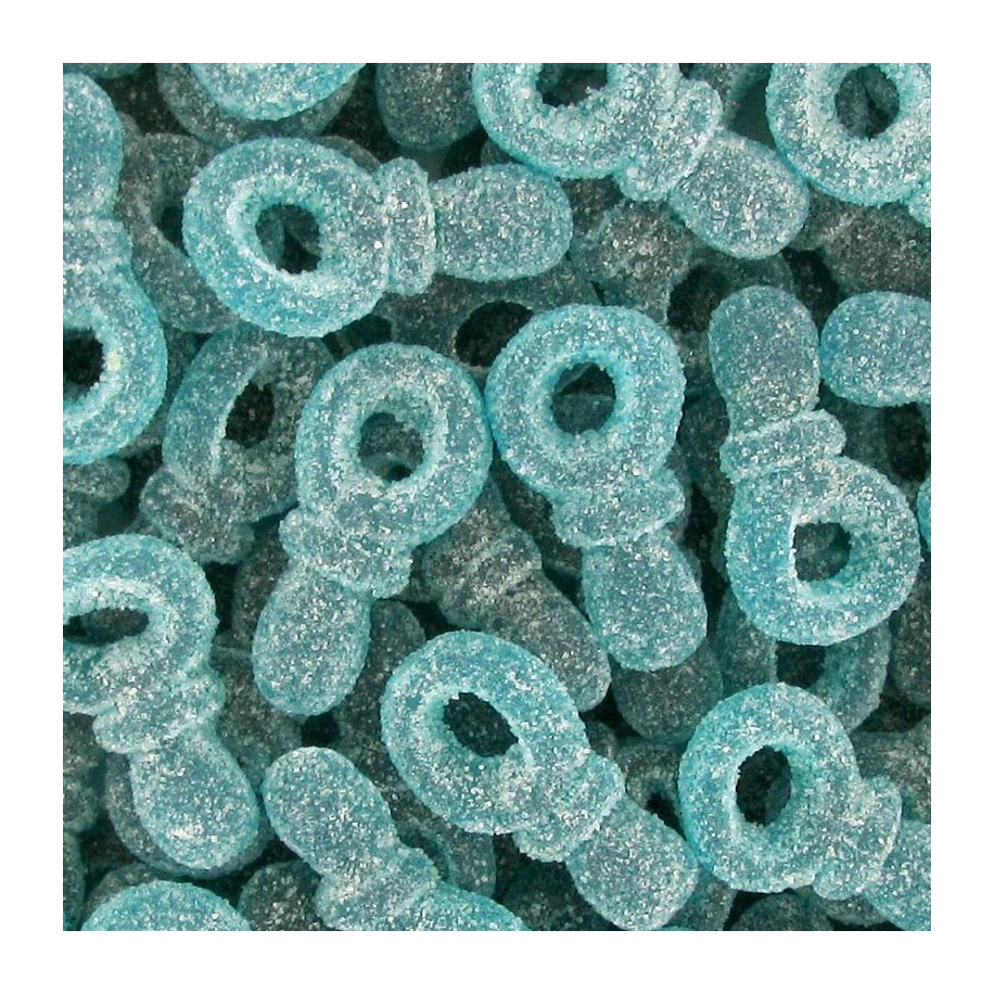 Tétines bleues acidulées (100g)