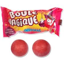 Boules Magiques Gum Original Fruits Rouges (unité)