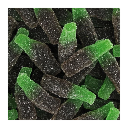 Bouteille cola vert et marron Dulceplus