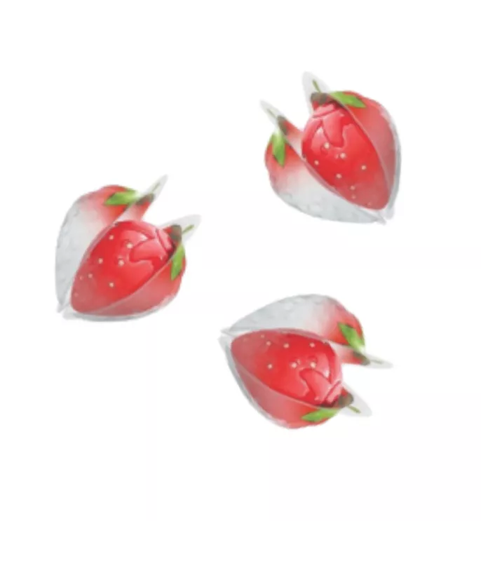 Fraises Juteuses 3D (unité)